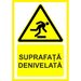 Placuta pentru suprafata denivelata